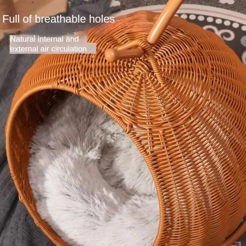 Panier chat suspendu | CatConfortSleep™ - Caverne d`AlibaChat