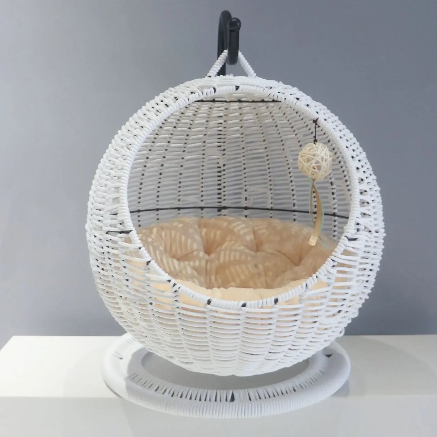 Panier chat suspendu | CatConfortSleep™ - Caverne d`AlibaChat